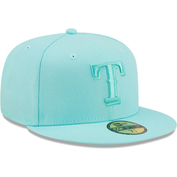 New Era Texas Rangers Icon Color Pack 59FIFTY Fitted Hat - Turquoise