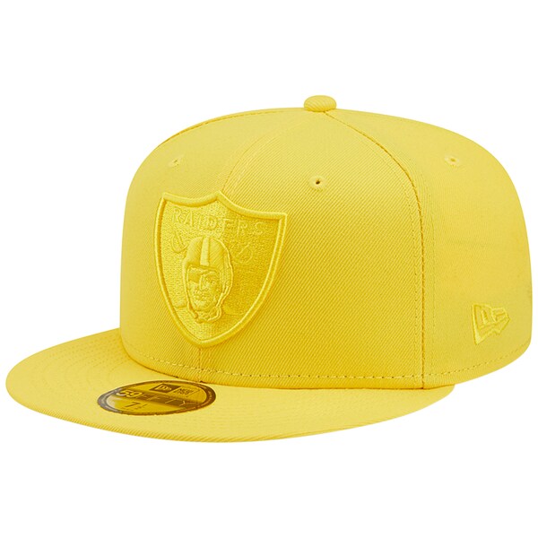 New Era Las Vegas Raiders New Era Color Pack II 59FIFTY Fitted Hat - Yellow