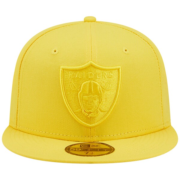 New Era Las Vegas Raiders New Era Color Pack II 59FIFTY Fitted Hat - Yellow