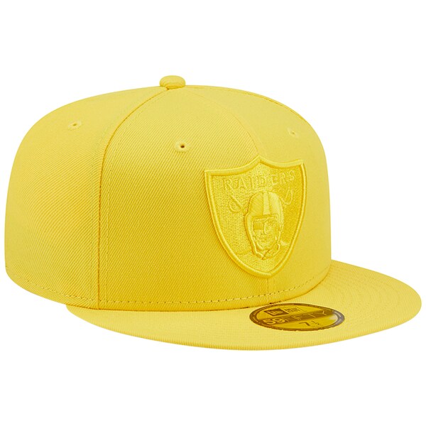 New Era Las Vegas Raiders New Era Color Pack II 59FIFTY Fitted Hat - Yellow