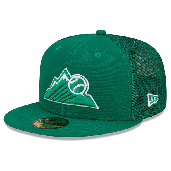 New Era Colorado Rockies 2022 St. Patrick's Day On-Field 59FIFTY Fitted Hat