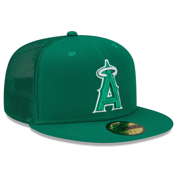 New Era Los Angeles Angels 2022 St. Patrick's Day On-Field 59FIFTY Fitted Hat