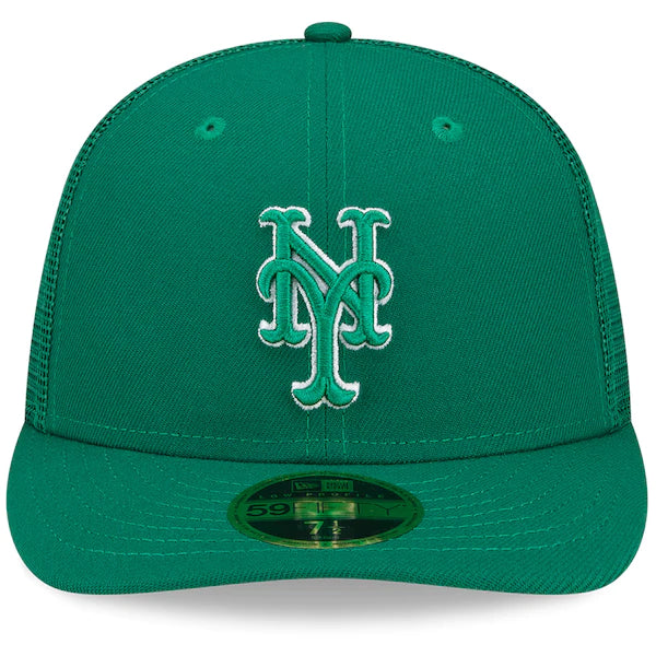 New Era New York Mets 2022 St. Patrick's Day On-Field Low Profile 59FIFTY Fitted Hat