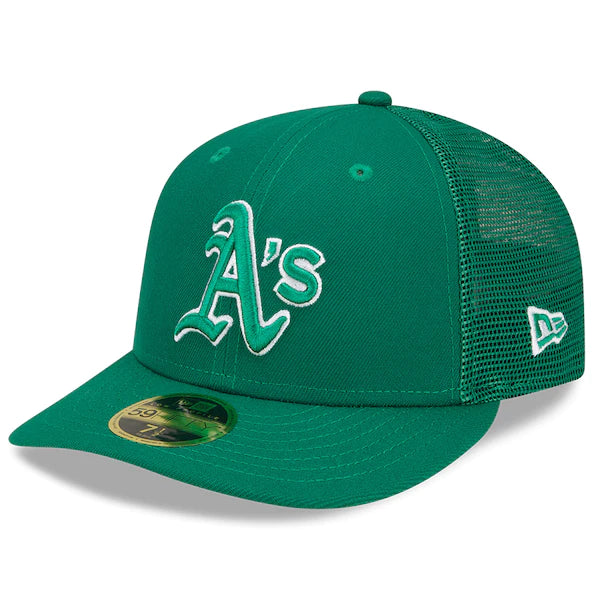 New Era Oakland Athletics 2022 St. Patrick's Day On-Field Low Profile 59FIFTY Fitted Hat