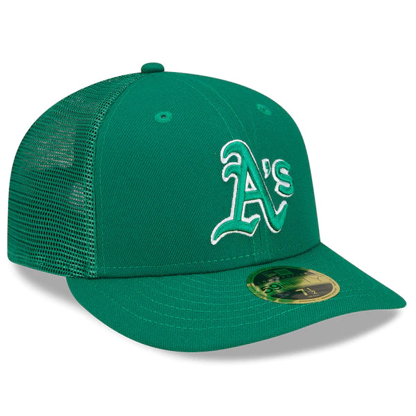 New Era Oakland Athletics 2022 St. Patrick's Day On-Field Low Profile 59FIFTY Fitted Hat