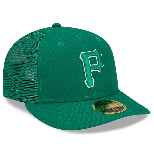 New Era Pittsburgh Pirates 2022 St. Patrick's Day On-Field Low Profile 59FIFTY Fitted Hat