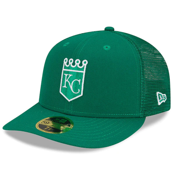 New Era Kansas City Royals 2022 St. Patrick's Day On-Field Low Profile 59FIFTY Fitted Hat