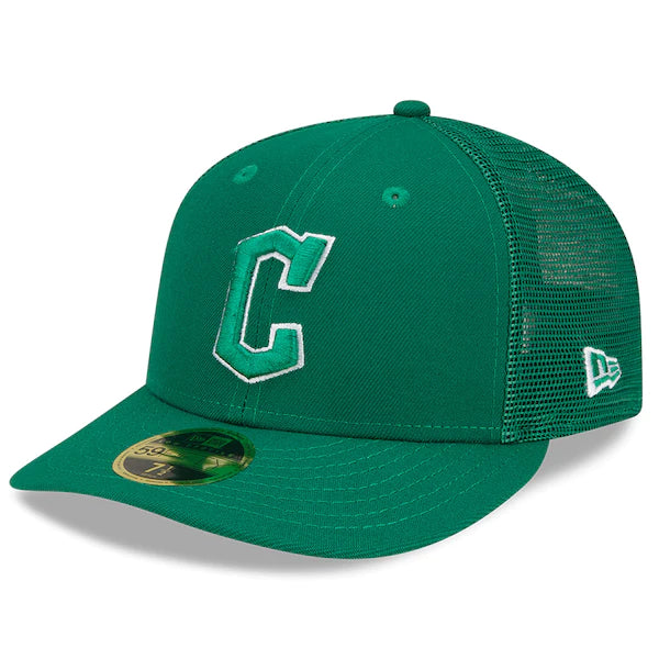 New Era Cleveland Guardians 2022 St. Patrick's Day On-Field Low Profile 59FIFTY Fitted Hat