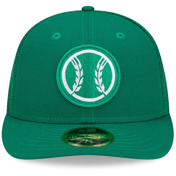 New Era Milwaukee Brewers 2022 St. Patrick's Day On-Field Low Profile 59FIFTY Fitted Hat