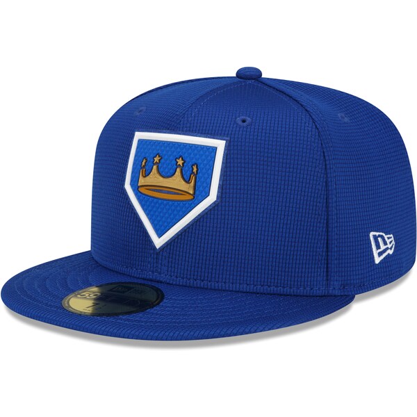 New Era Kansas City Royals Royal 2022 Clubhouse 59FIFTY Fitted Hat