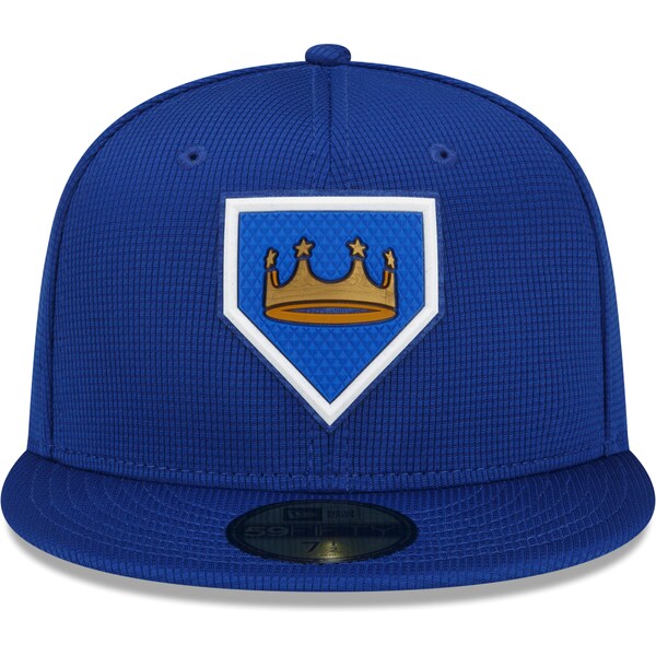 New Era Kansas City Royals Royal 2022 Clubhouse 59FIFTY Fitted Hat