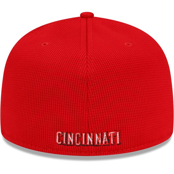 New Era Cincinnati Reds Red 2022 Clubhouse 59FIFTY Fitted Hat