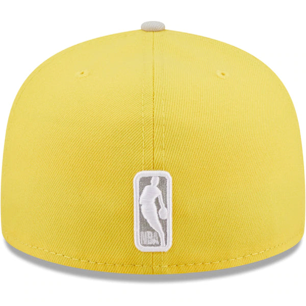 New Era  Chicago Bulls Color Pack 59FIFTY Fitted Hat - Yellow/Gray