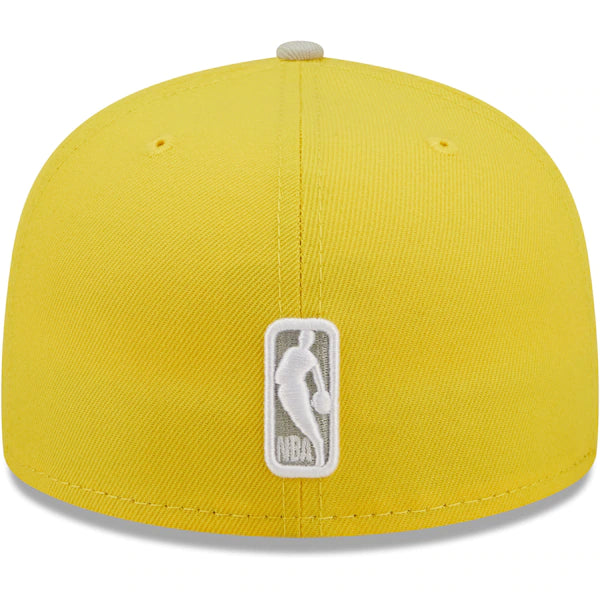 New Era  Golden State Warriors Color Pack 59FIFTY Fitted Hat - Yellow/Gray