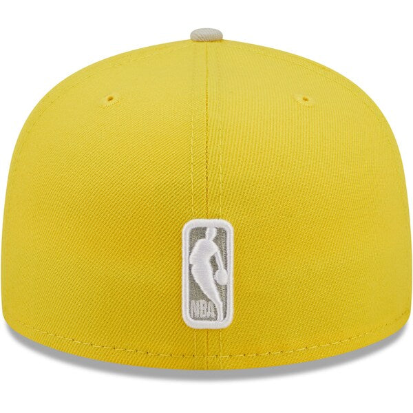 New Era Utah Jazz Color Pack 59FIFTY Fitted Hat - Yellow/Gray