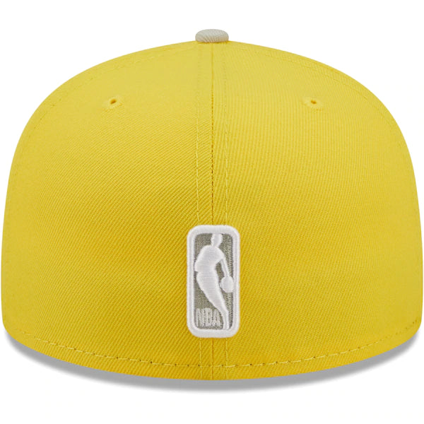 New Era  New York Knicks Color Pack 59FIFTY Fitted Hat - Yellow/Gray