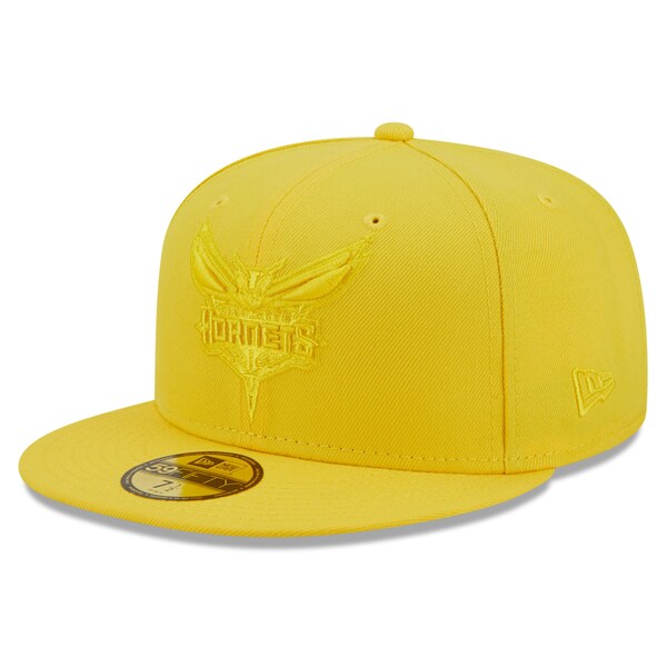 New Era Charlotte Hornets Color Pack 59FIFTY Fitted Hat - Yellow