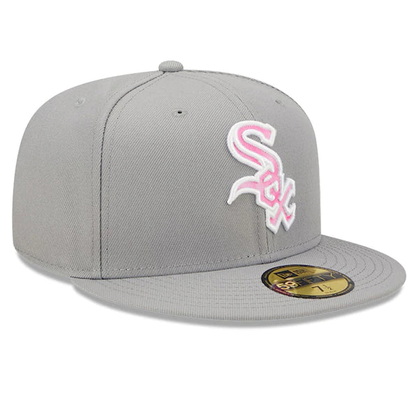 New Era Chicago White Sox Gray 2022 Mother's Day On-Field 59FIFTY Fitted Hat