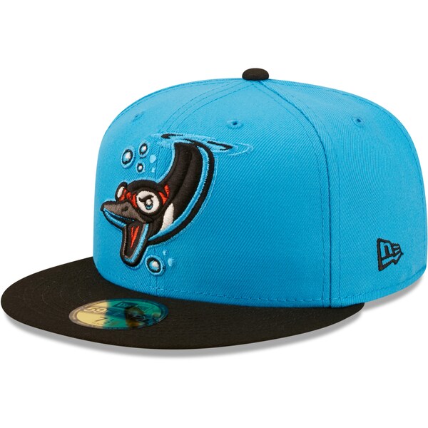 New Era Beloit Sky Carp Alternate Logo Authentic Collection 59FIFTY Fitted Hat