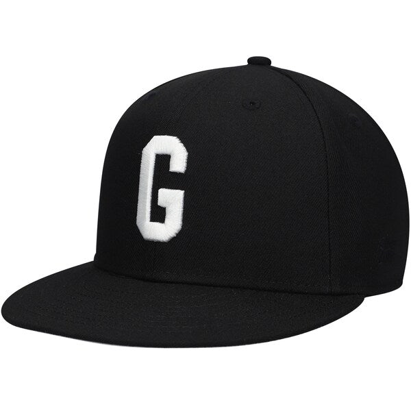 Rings & Crwns  Homestead Grays Team Fitted Hat - Black