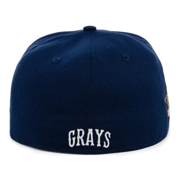 Rings & Crwns  Homestead Grays Team Fitted Hat - Navy