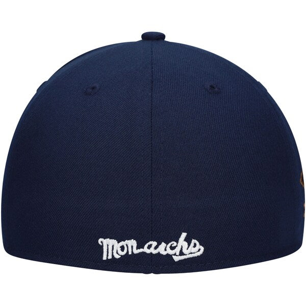 Rings & Crwns  Kansas City Monarchs Team Fitted Hat - Navy