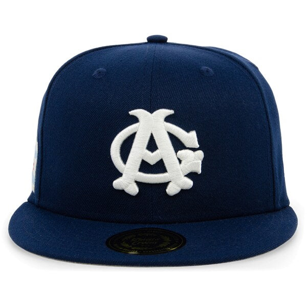 Rings & Crwns  Chicago American Giants Team Fitted Hat - Navy