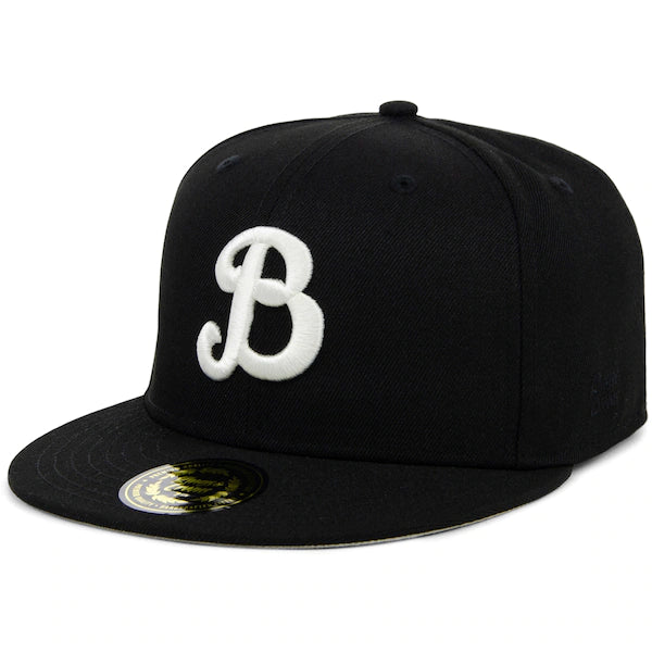 Rings & Crwns  Baltimore Elite Giants Team Fitted Hat - Black