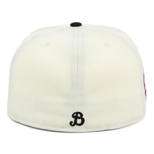 Rings & Crwns  Baltimore Elite Giants Team Fitted Hat - Cream/Black