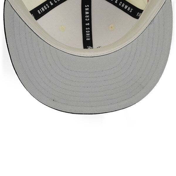 Rings & Crwns  Baltimore Elite Giants Team Fitted Hat - Cream/Black