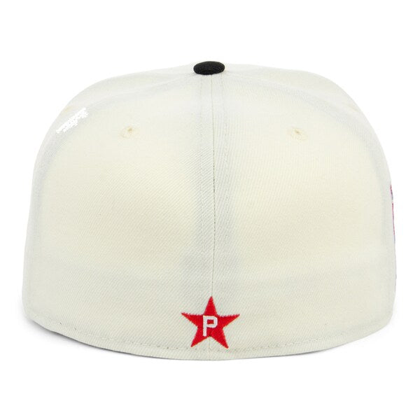 Rings & Crwns  Philadelphia Stars Team Fitted Hat - Cream/Black