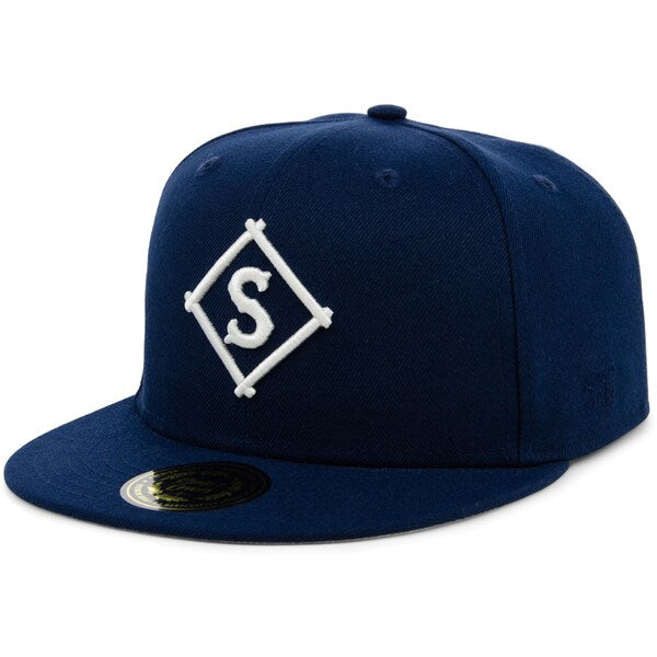 Rings & Crwns  Seattle Steelheads Team Fitted Hat - Navy