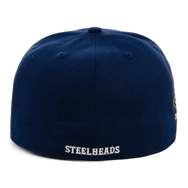 Rings & Crwns  Seattle Steelheads Team Fitted Hat - Navy