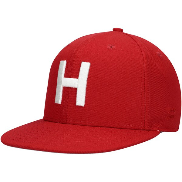 Rings & Crwns  Hilldale Club Team Fitted Hat - Maroon