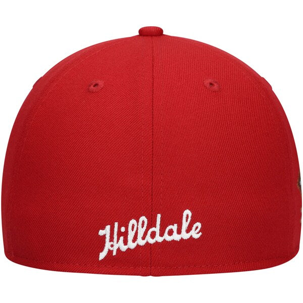 Rings & Crwns  Hilldale Club Team Fitted Hat - Maroon