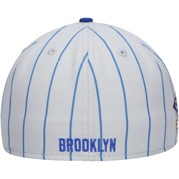 Rings & Crwns  Brooklyn Royal Giants Team Fitted Hat - Gray/Royal