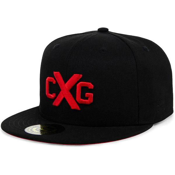 Rings & Crwns  Cuban Giants Team Fitted Hat - Black