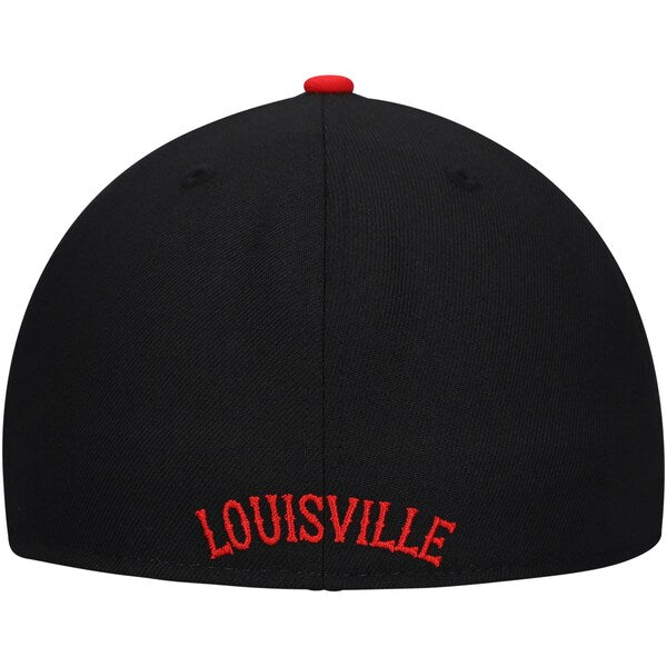 Rings & Crwns  Louisville Black Caps Team Fitted Hat - Black