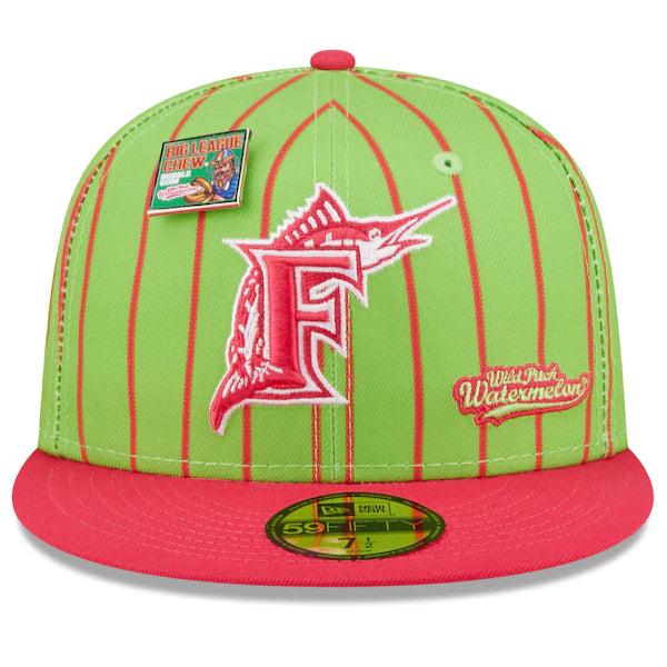 Houston Astros New Era MLB x Big League Chew Wild Pitch Watermelon Flavor  Pack 59FIFTY Fitted