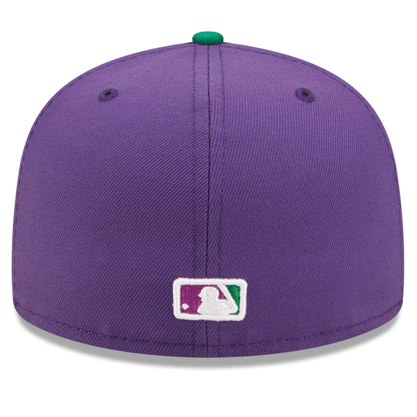 New Era MLB x Big League Chew  Baltimore Orioles Ground Ball Grape Flavor Pack 59FIFTY Fitted Hat - Purple/Green