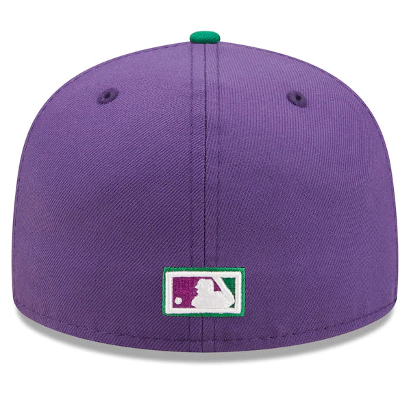 New Era MLB x Big League Chew  Montreal Expos Ground Ball Grape Flavor Pack 59FIFTY Fitted Hat - Purple/Green