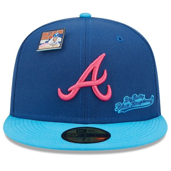 New Era x Big League Chew Men's New Era Pink/Green Atlanta Braves