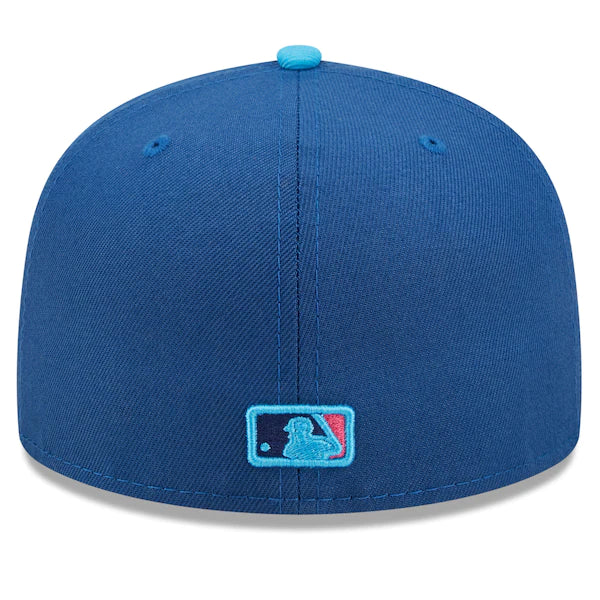 New Era MLB x Big League Chew  Tampa Bay Rays Big Rally Blue Raspberry Flavor Pack 59FIFTY Fitted Hat