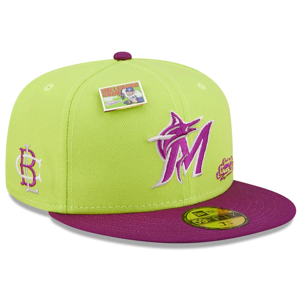Men's St. Louis Cardinals New Era Blue/Pink MLB x Big League Chew Curveball  Cotton Candy Flavor Pack 59FIFTY Fitted Hat