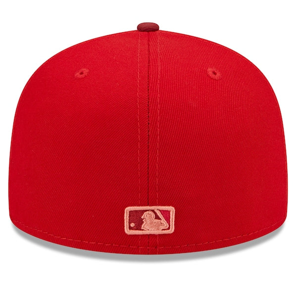 New Era MLB x Big League Chew  Detroit Tigers Slammin' Strawberry Flavor Pack 59FIFTY Fitted Hat - Scarlet/Cardinal