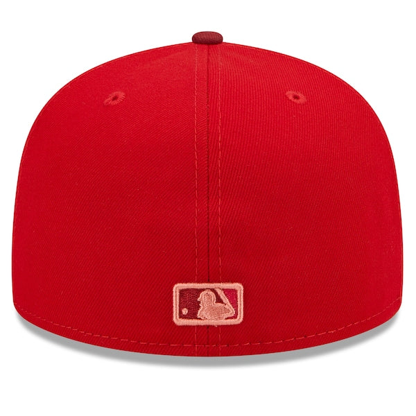 New Era MLB x Big League Chew  Chicago White Sox Slammin' Strawberry Flavor Pack 59FIFTY Fitted Hat - Scarlet/Cardinal