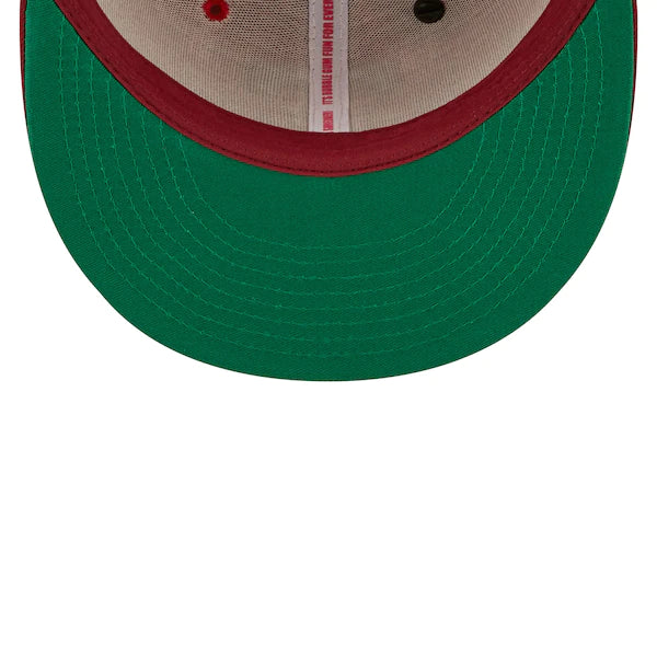 New Era MLB x Big League Chew  Washington Nationals Slammin' Strawberry Flavor Pack 59FIFTY Fitted Hat - Scarlet/Cardinal