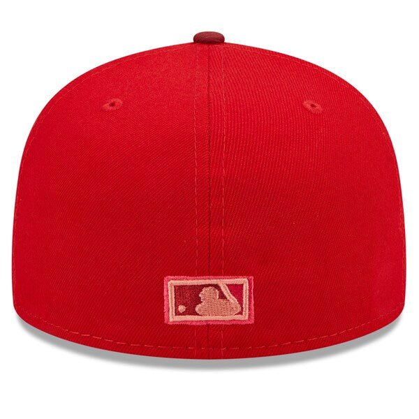 New Era MLB x Big League Chew  Florida Marlins Slammin' Strawberry Flavor Pack 59FIFTY Fitted Hat - Scarlet/Cardinal