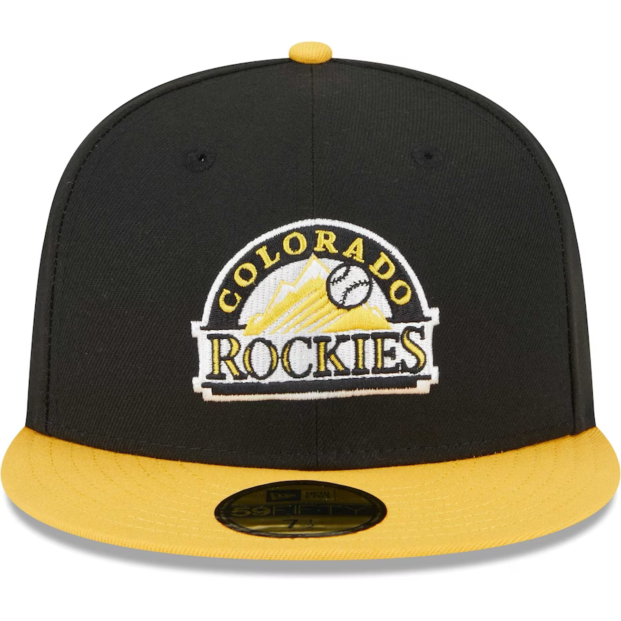 New Era Colorado Rockies Black/Gold 2023 59FIFTY Fitted Hat