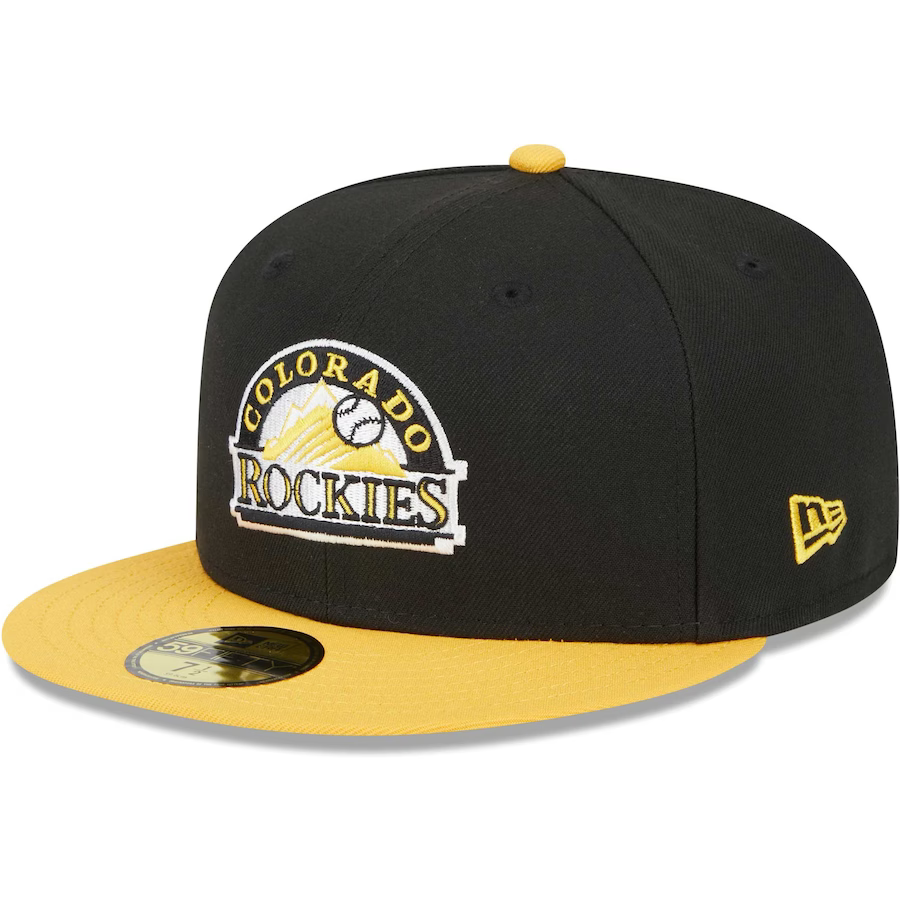 New Era Colorado Rockies Black/Gold 2023 59FIFTY Fitted Hat